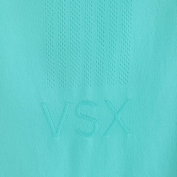 Victoria Secret VSX Sport Sleeveless Loose Fit Teal Green Active Tank To SZ S/P - Picture 12 of 13